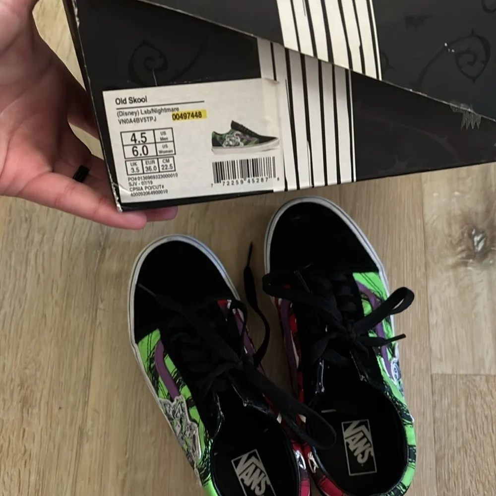 Vans Disney x The Nightmare Before Christmas x Old Skool Lock Shock and Barrel